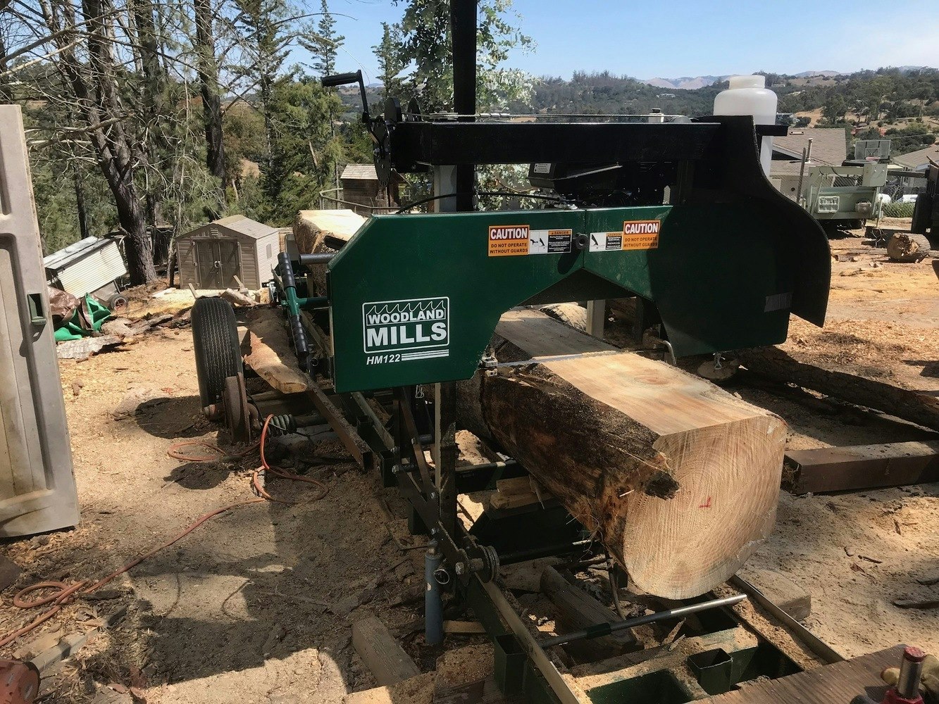 HM122 Portable Sawmill Reviews Woodland Mills UK