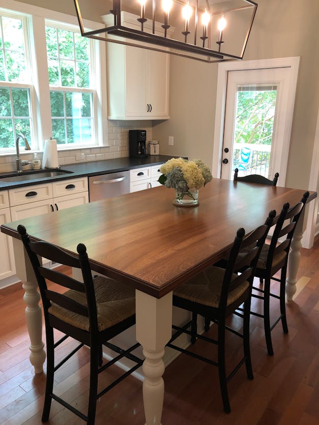 Sapele Wide Plank (Face Grain) Countertop