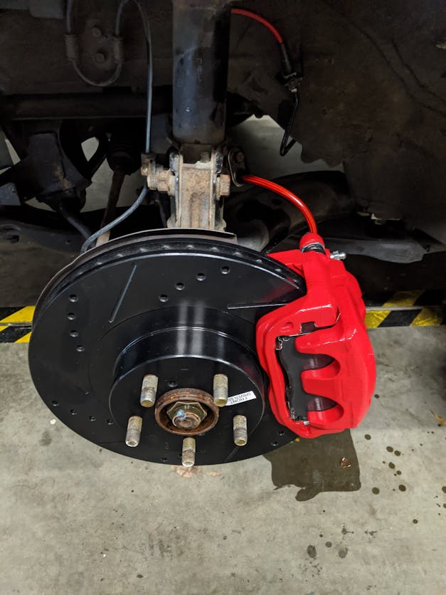 Mach V Stainless Steel Braided Brake Lines 1997-2008 Forester