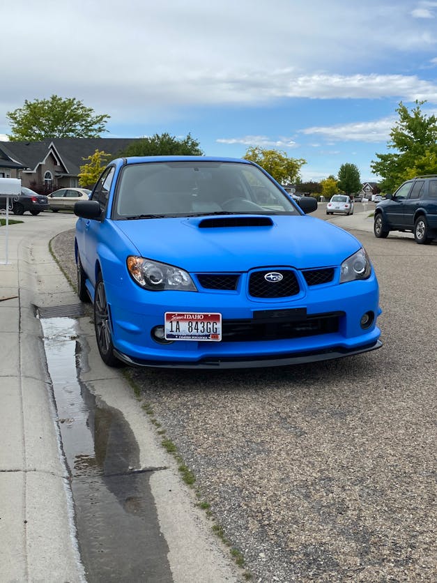 GrimmSpeed License Plate Relocation Kit 2002-2007 WRX / STI