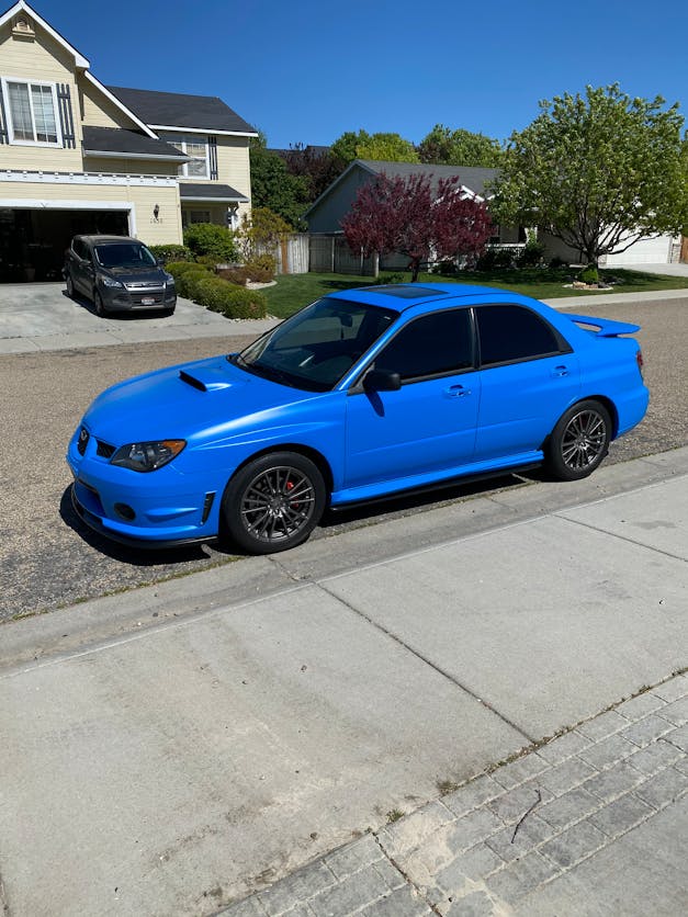 GrimmSpeed License Plate Relocation Kit 2002-2007 WRX / STI