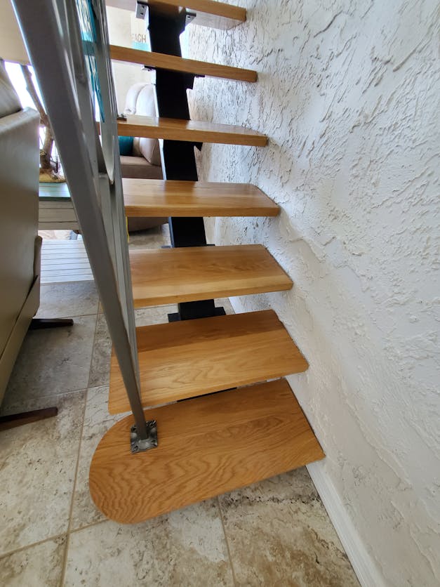 White Oak Stair Tread