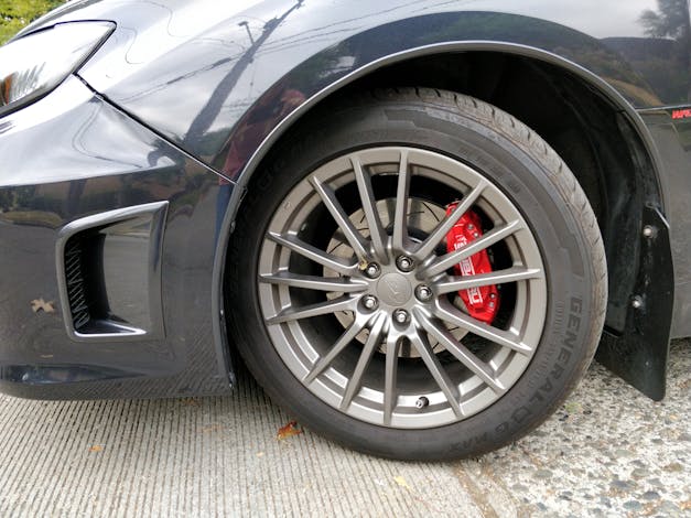 Subaru Four-Pot/Two-Pot Full Brake Upgrade with DBA Slotted Rotors 2008-2014 WRX