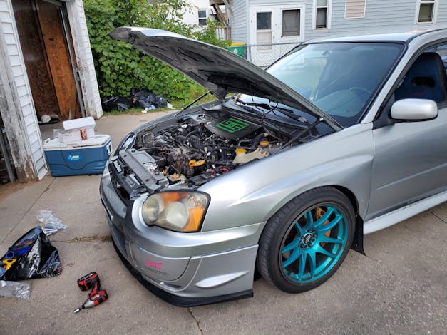 GrimmSpeed High-Lift Hood Struts 2002-2007 WRX/STI