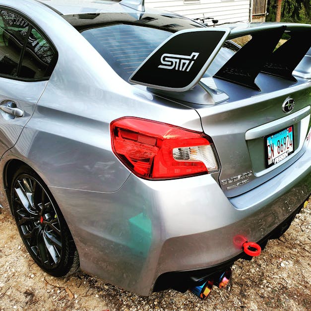STI Wing Side Decals 2015-2021 STI