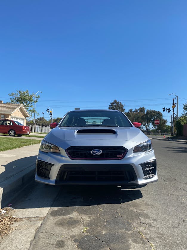 STI Cherry Red Mirror Covers 2015-2021 STI