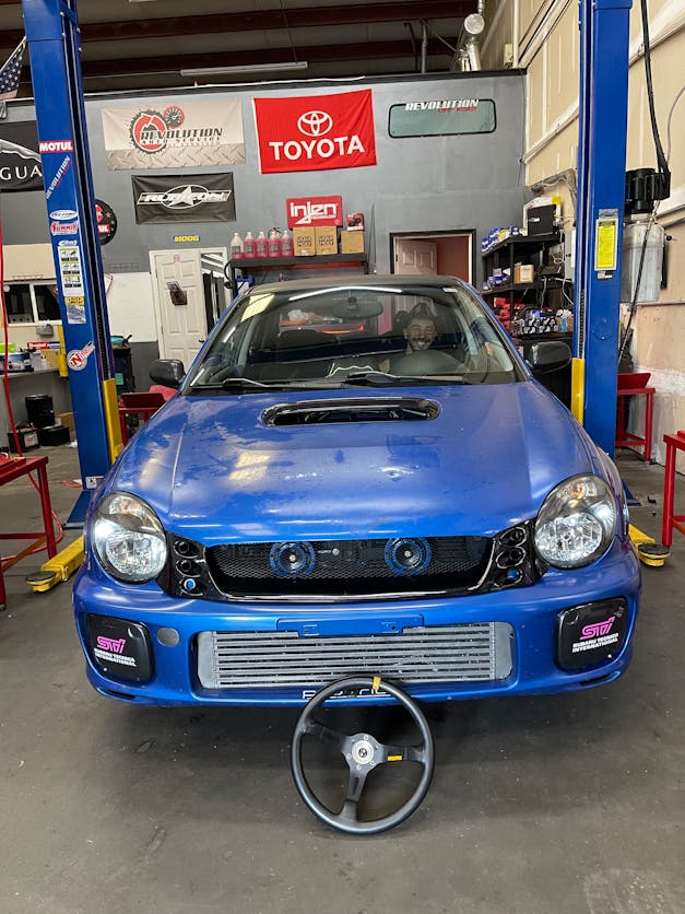 Fog Light Covers 2002-2003 Impreza/WRX (Carbon-Look)