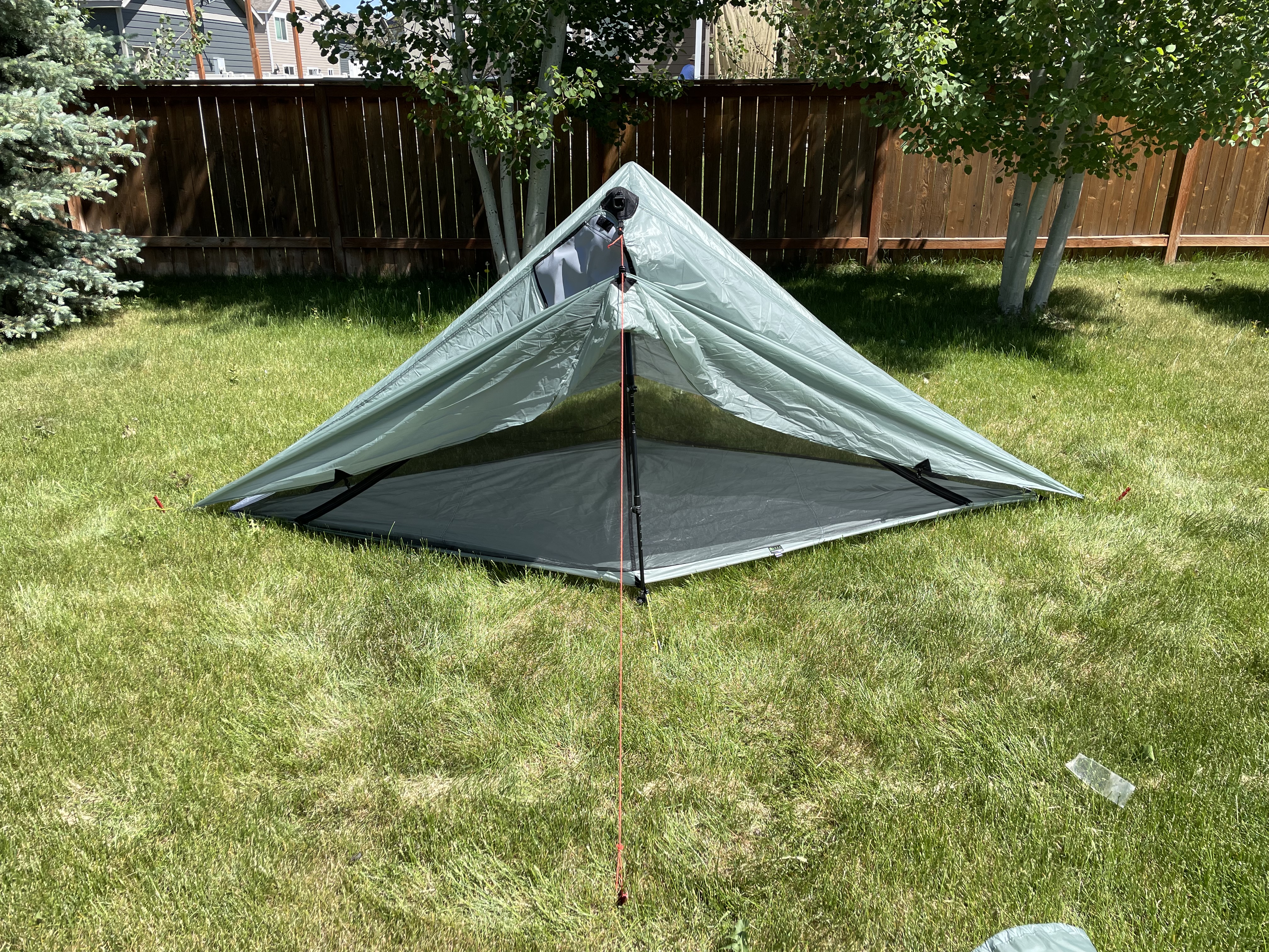 Zpacks Pocket Hexamid Solo Zpacks Pocket Tarp With Doors Review