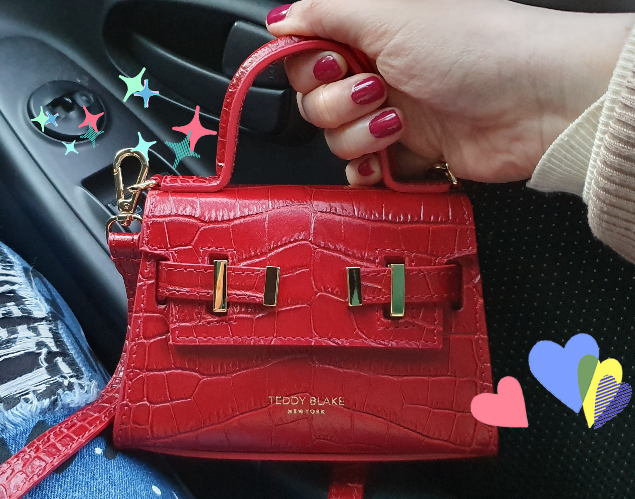 teddy blake red bolsa