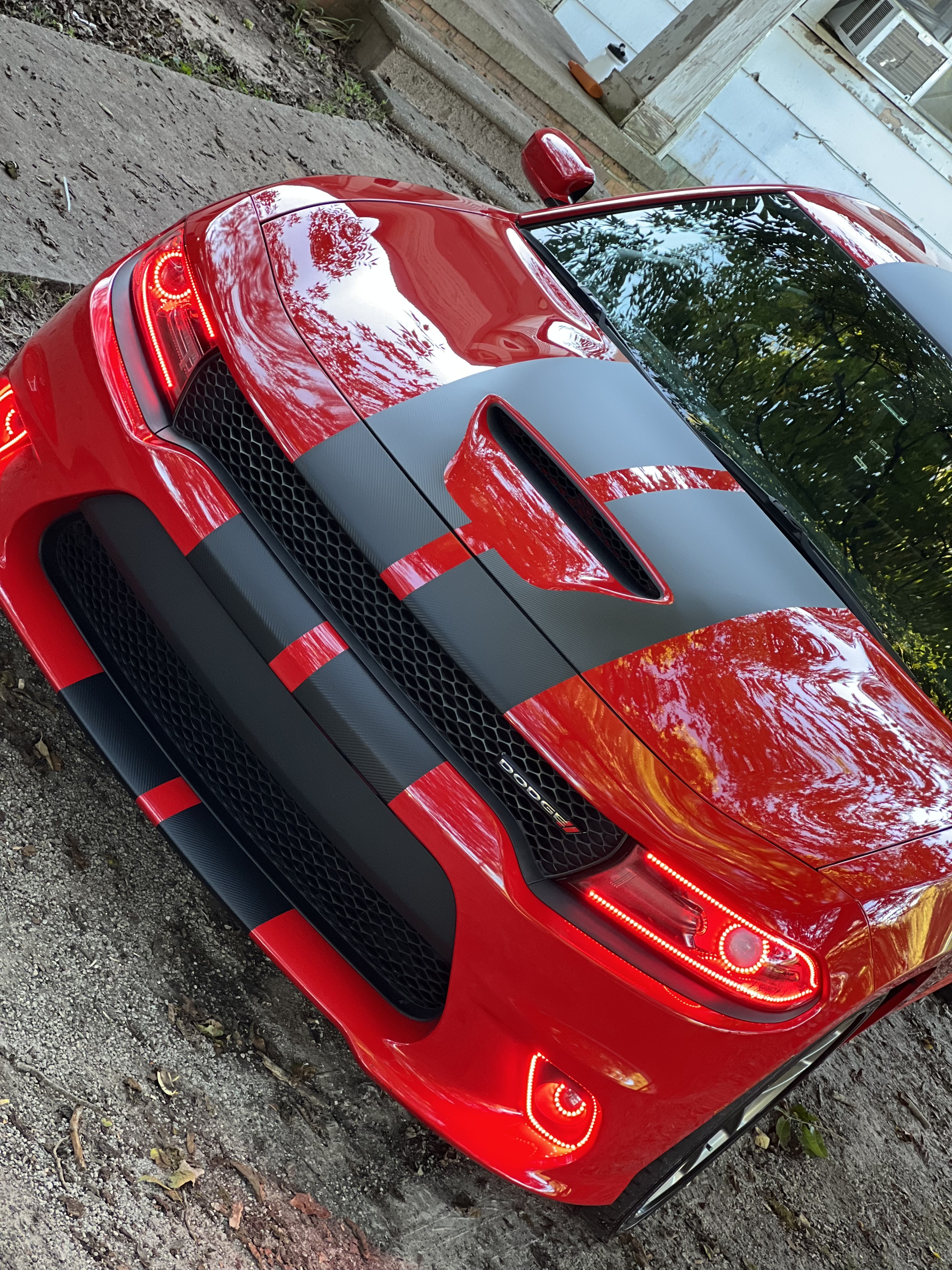 Lighting Trendz: Lighting Trendz 2015-2024 Dodge Charger Fog Outline Halo  LED Kit - Custom