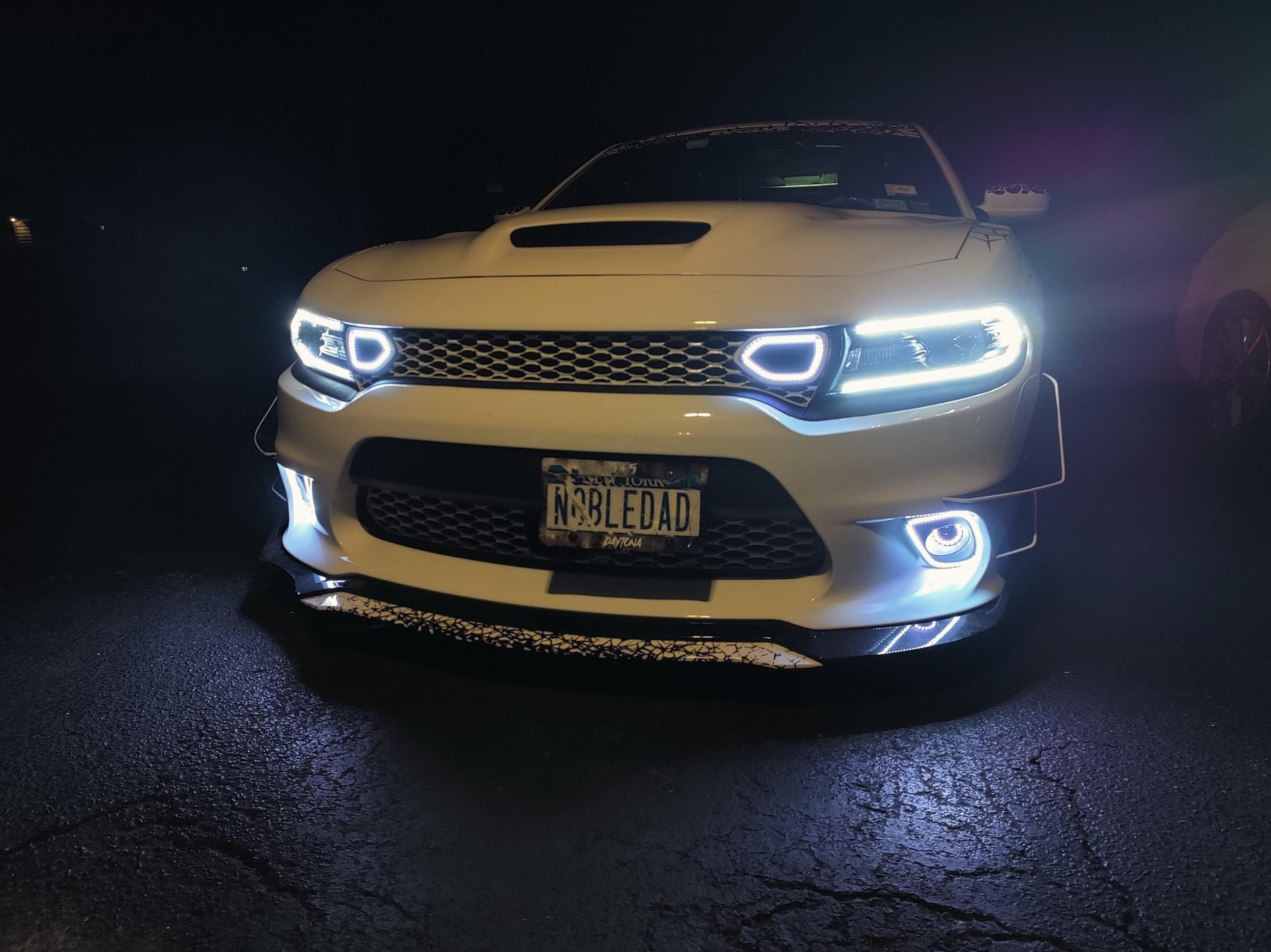 hqd cuvie plus blueberry 2015 – 24 Charger Fog Light Flowseries Halo Kit – Next-Gen Speed main image 1