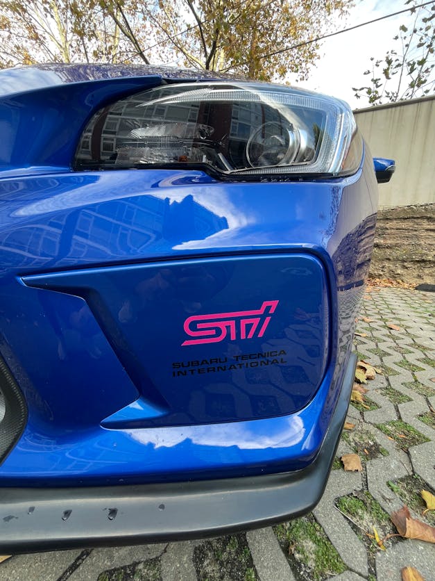 STi Fog Lamp Cover Decals