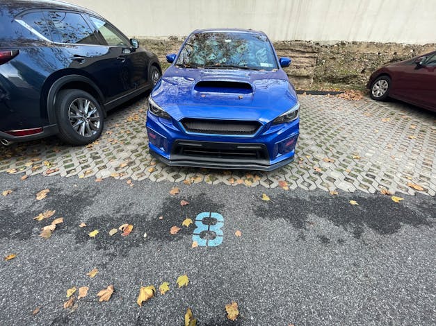 STi Fog Lamp Cover Decals