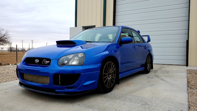 STi Fog Lamp Cover Decals