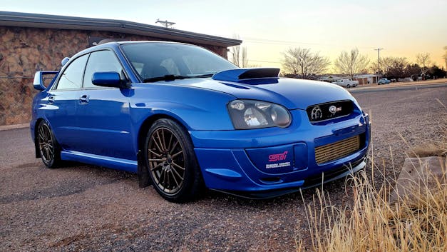 STi Fog Lamp Cover Decals