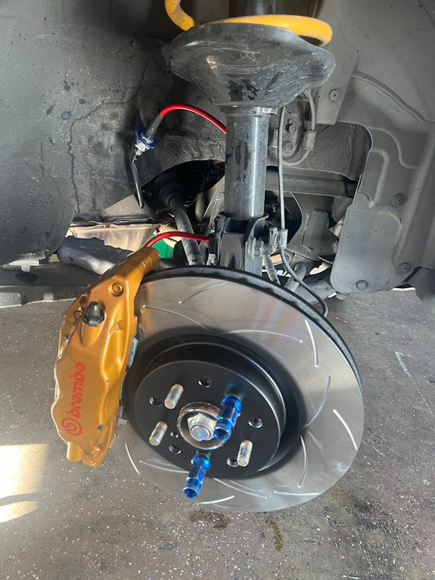 Mach V Stainless Steel Braided Brake Lines 1997-2008 Forester