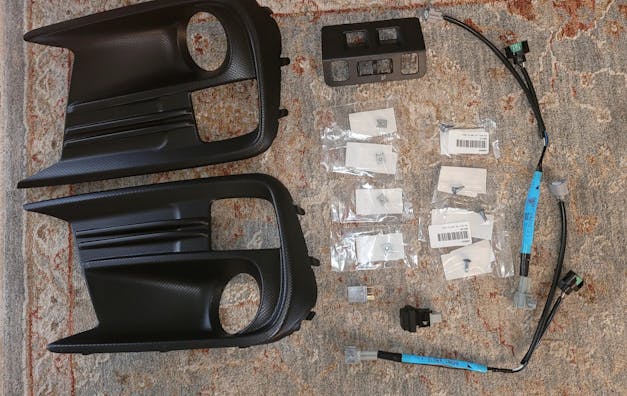 Subaru Fog Lamp Install Kit 2018-2021 WRX