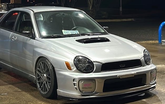 Fog Light Covers 2002-2003 Impreza/WRX (Unpainted)