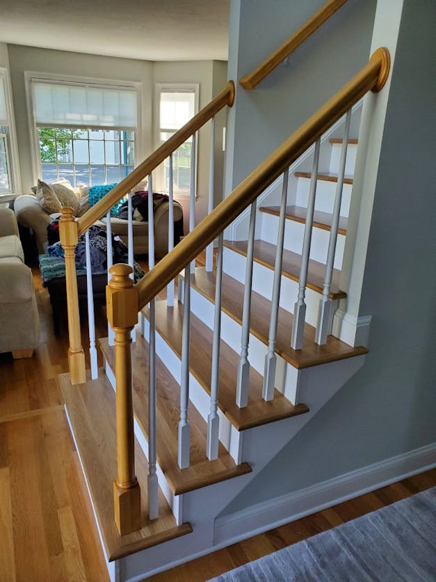 White Oak Stair Tread