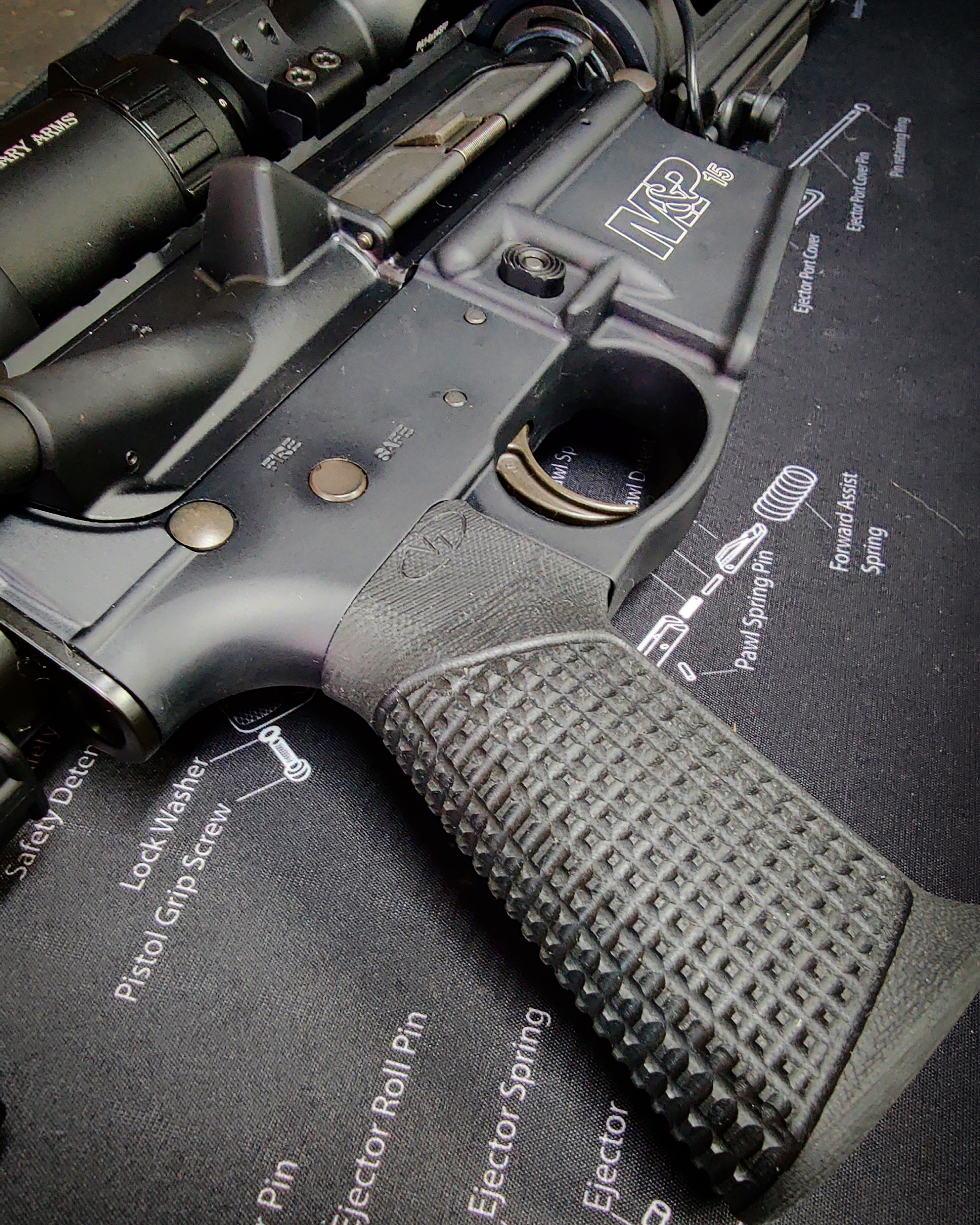 FRAG AR15 Grips for AR Rifles | AR Grips from VZ Grips®