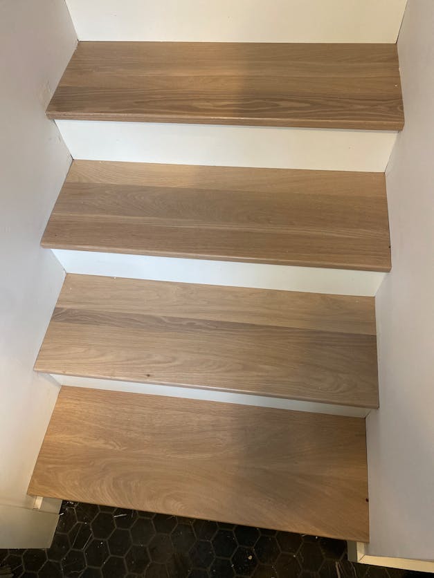 White Oak Stair Tread