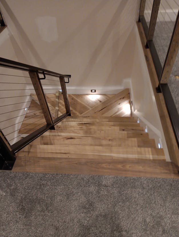 Character Hickory Stair Tread