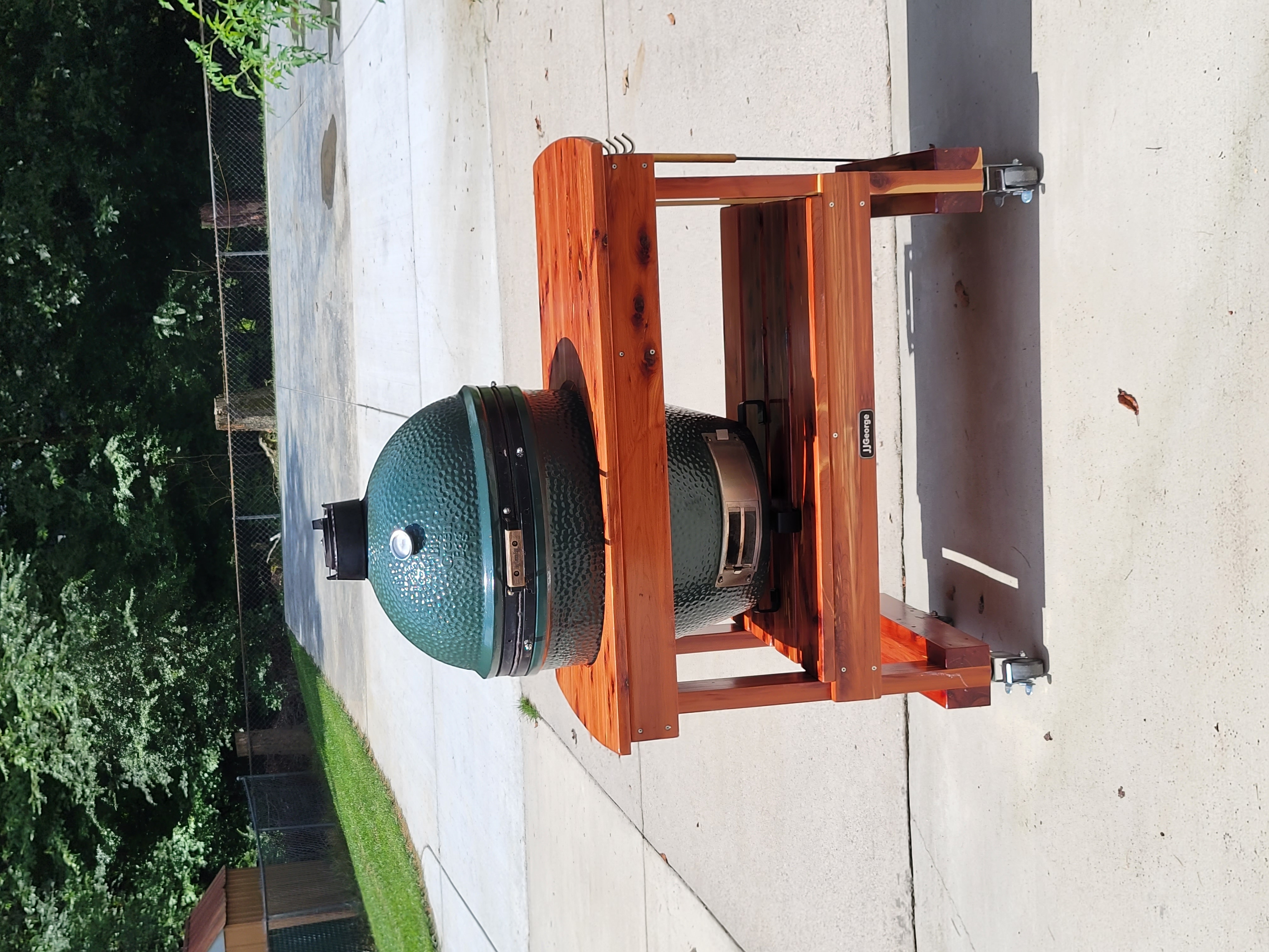 Big Green Egg Compact Table | Best Big Green Egg Table | JJGeorge
