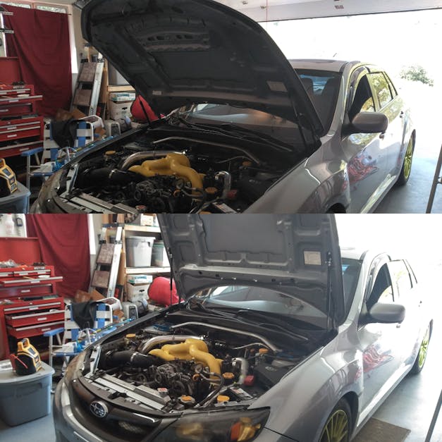 GrimmSpeed High-Lift Hood Struts 2008-2014 WRX/STI