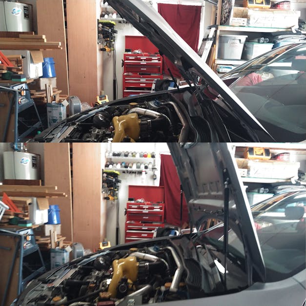 GrimmSpeed High-Lift Hood Struts 2008-2014 WRX/STI