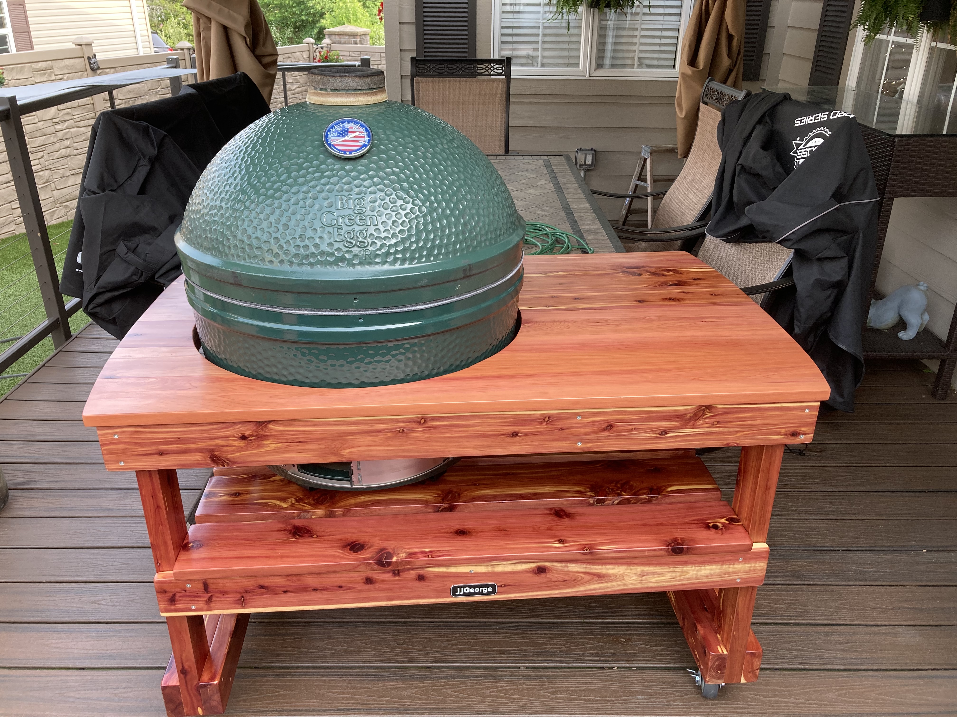 Tavole Di Legno Di Cedro Per Grigliare - 2 Pezzi, Per Big Green Egg E Barbecue - Foto 8