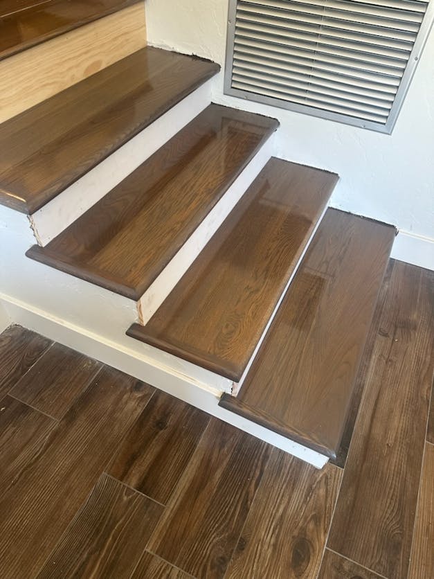 White Oak Stair Tread