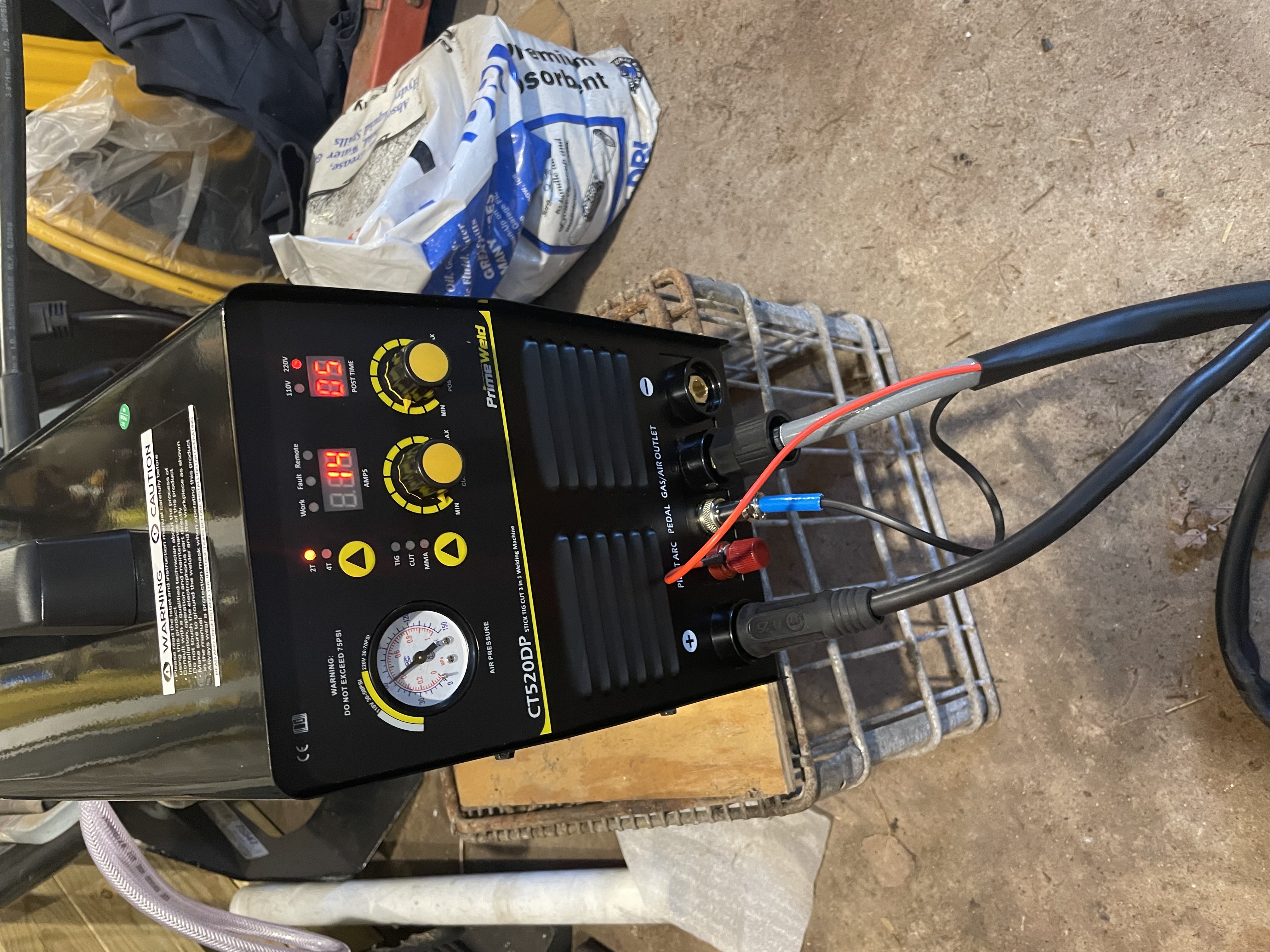 CT520DP 50A Pilot Arc Plasma Cutter Combo | PrimeWeld