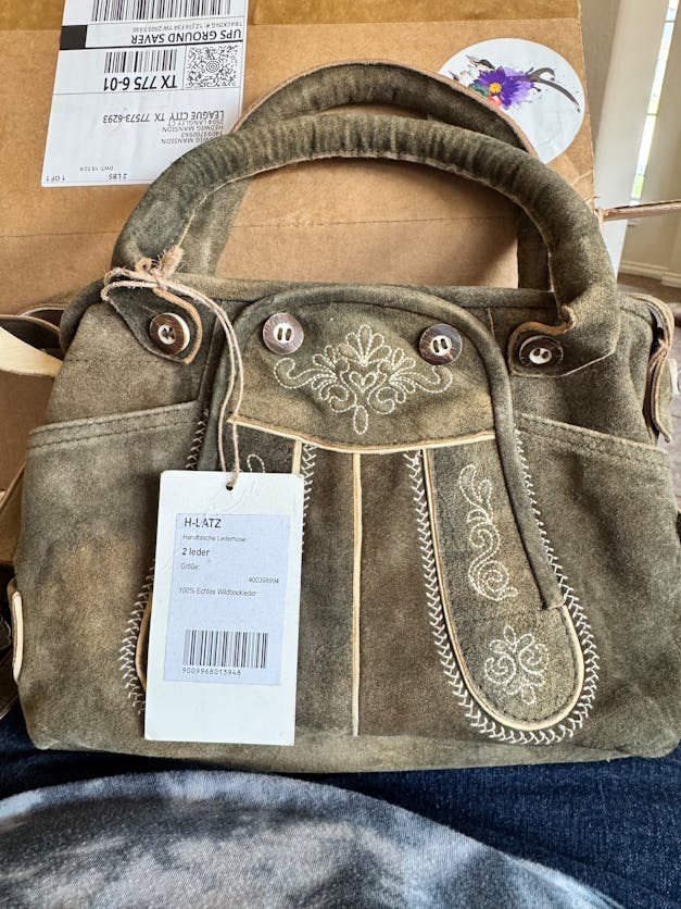 Lederhosen Purse