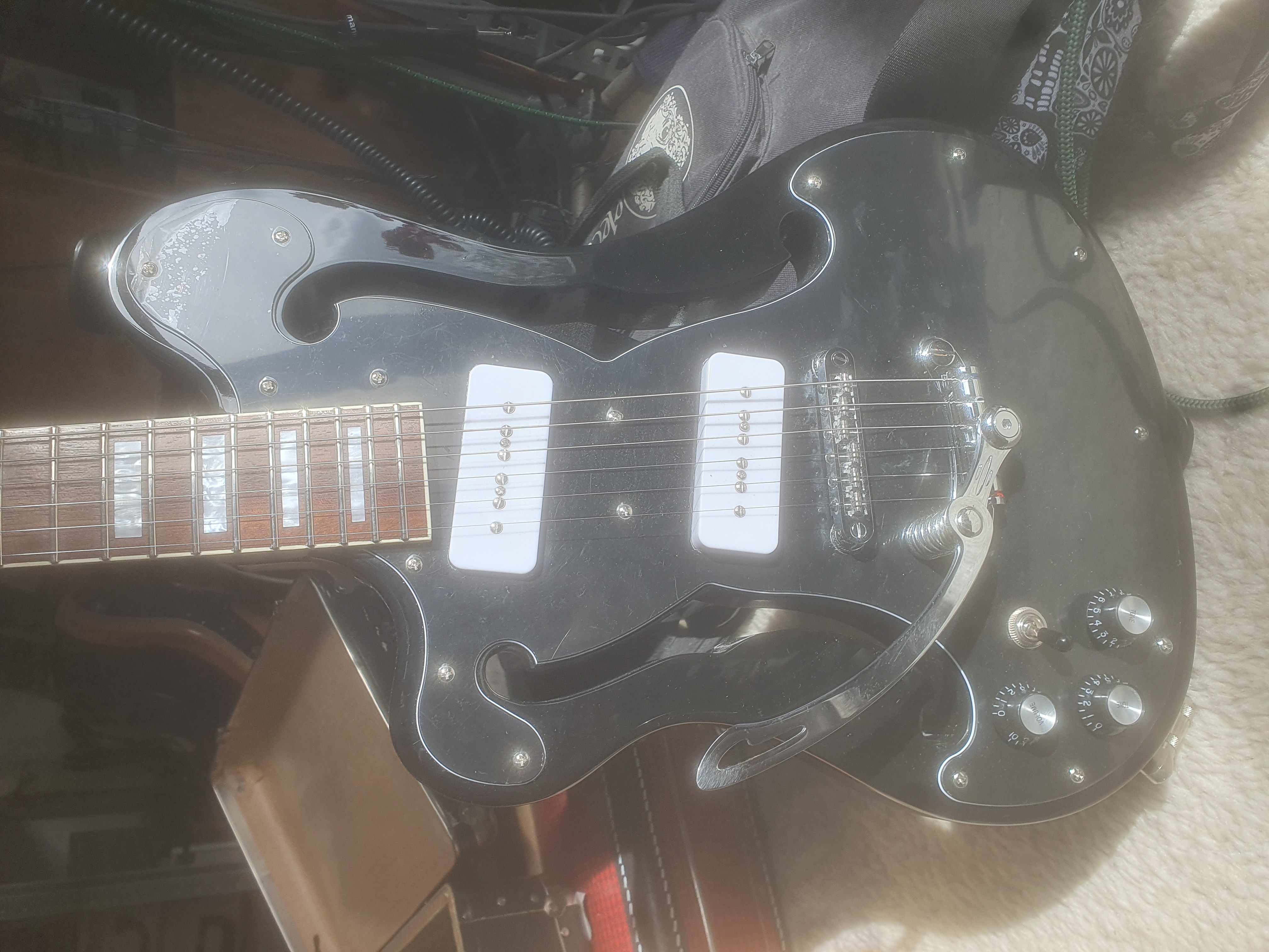 Eastwood Deerhoof Signature EEG LH Electric Guitar – Eastwood Guitars