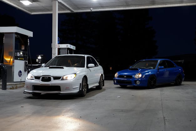 STi Fog Lamp Cover Decals